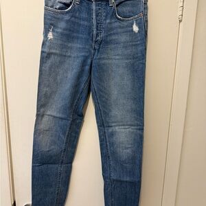 Blue Distressed Jeans